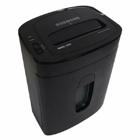 ROYAL CONSUMER INOFORMATION PRODUCTS Royal Consumer 126 x 12 in. Sheet Crosscut Shredder, Black 95001G